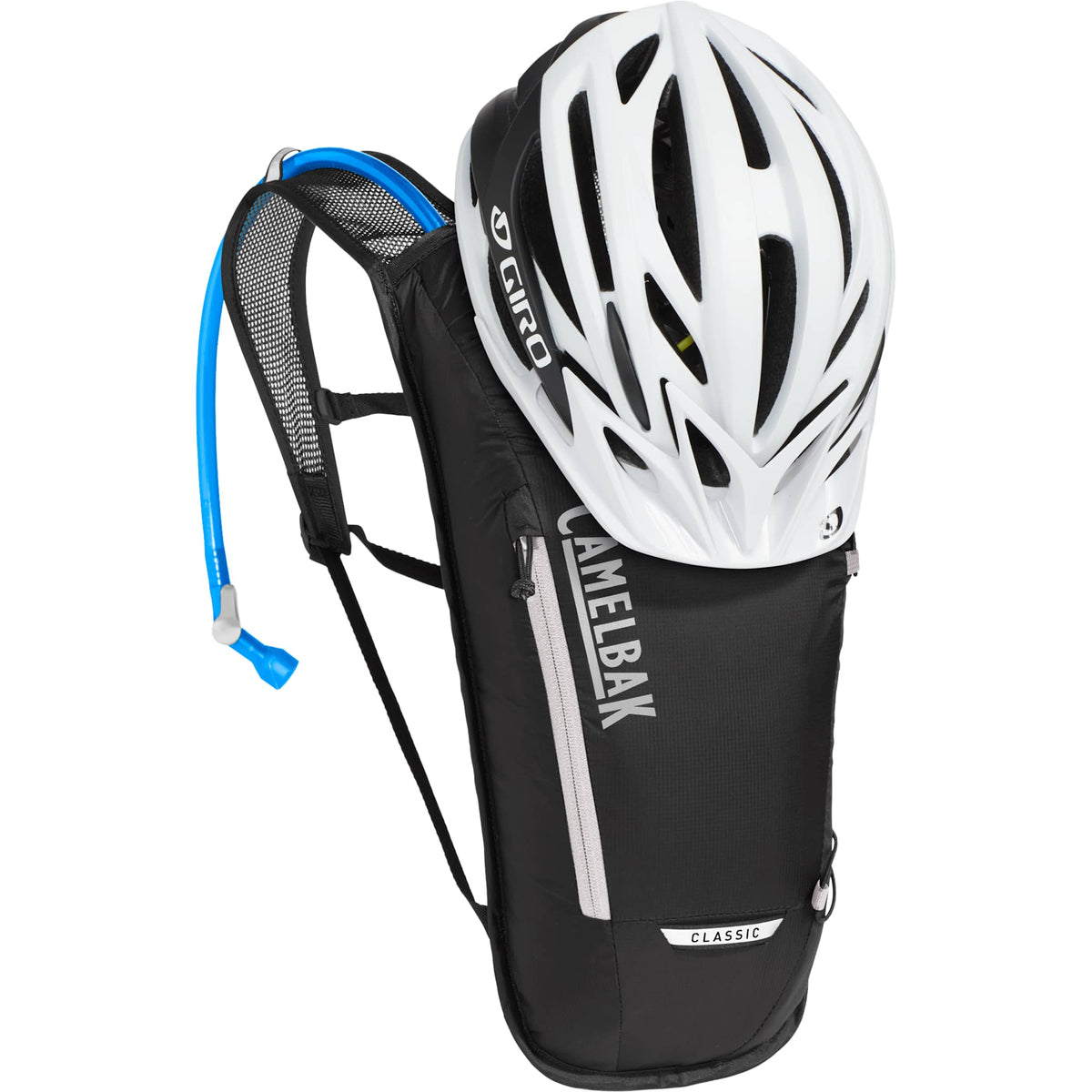 CamelBak Classic Light Hydration Pack, 70 oz Embroidery - Black - Right Angle Detail