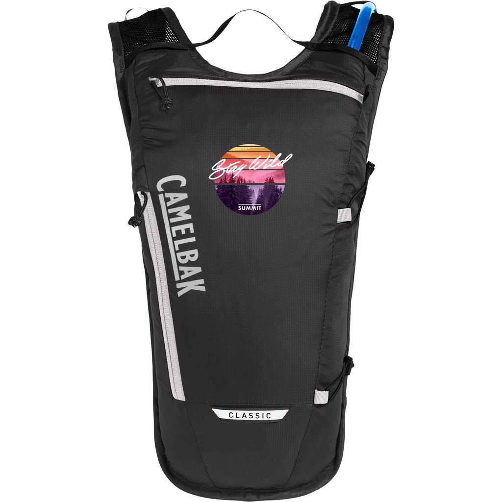 CamelBak Classic Light Hydration Pack, 70 oz Transfer - Black - Front