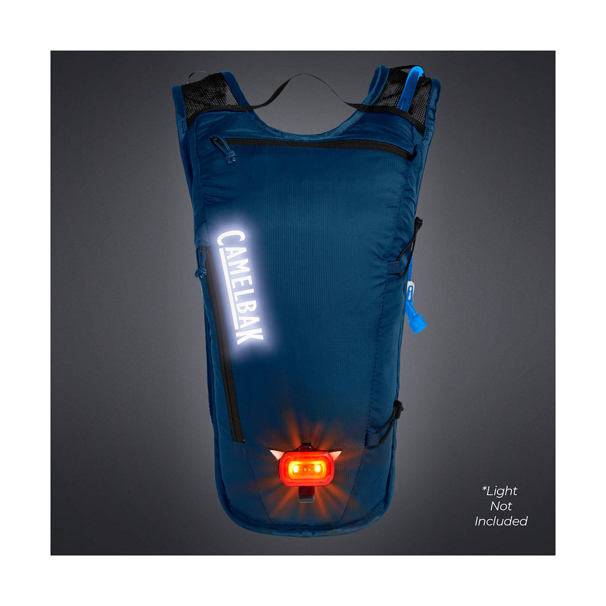 CamelBak Classic Light Hydration Pack, 70 oz Transfer - Navy - Front Detail