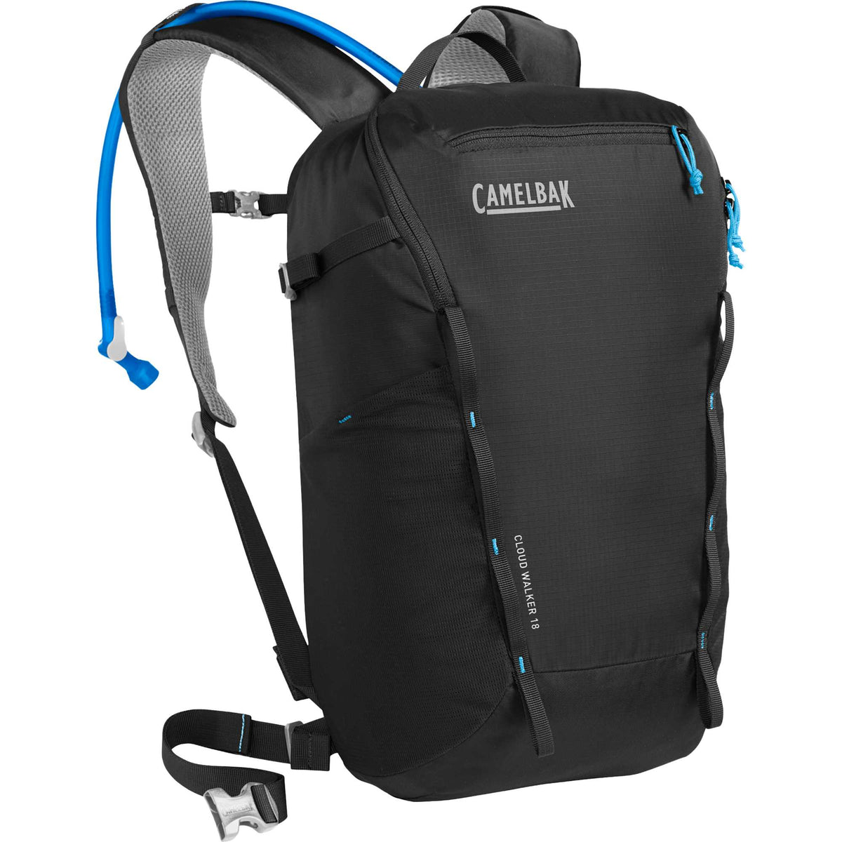 CamelBak Cloud Walker 18 Hiking Hydration Pack Embroidery - Black - Right Angle 3