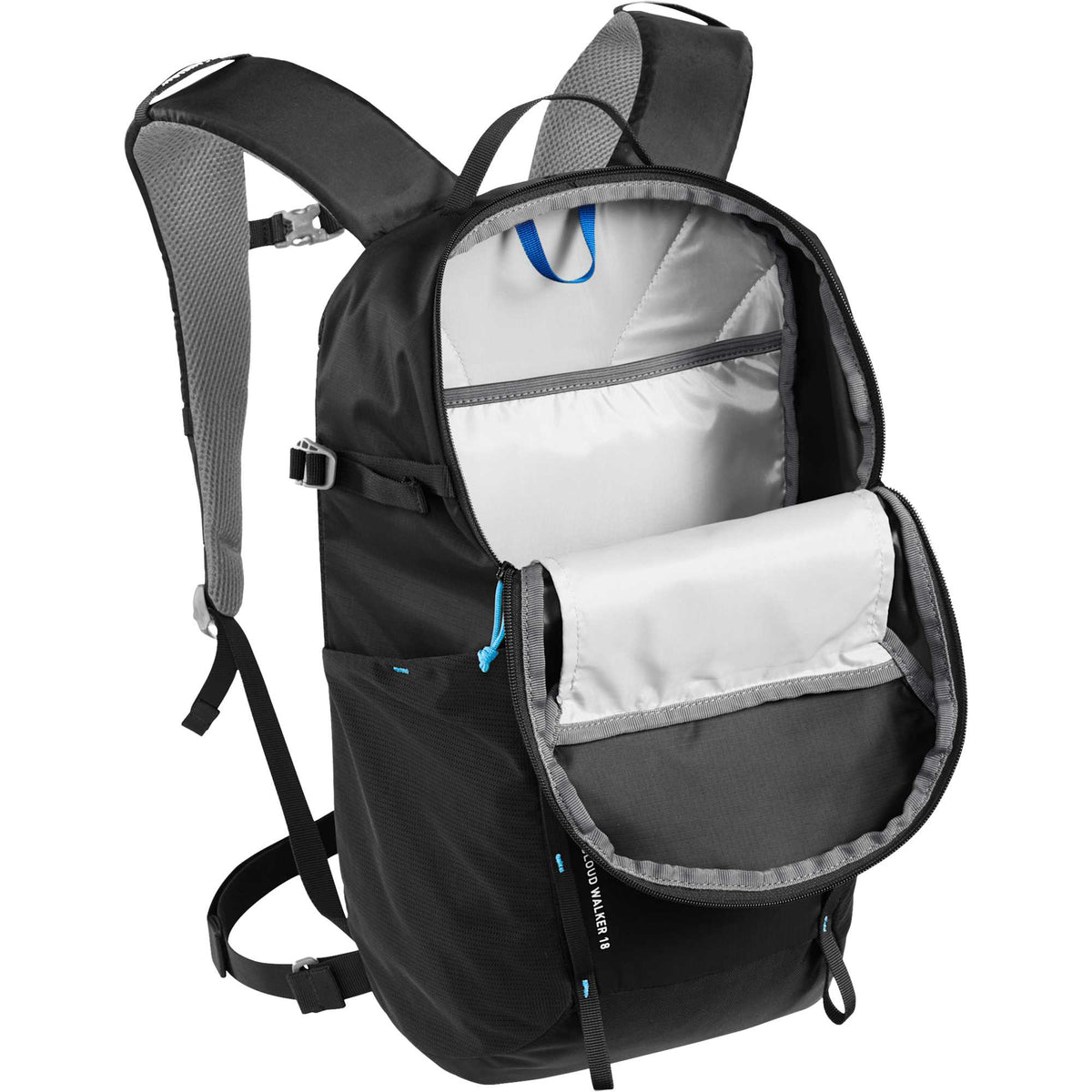 CamelBak Cloud Walker 18 Hiking Hydration Pack Embroidery - Black - Right Angle