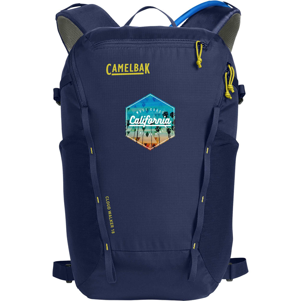 CamelBak Cloud Walker 18 Hiking Hydration Pack Embroidery - Navy - Front