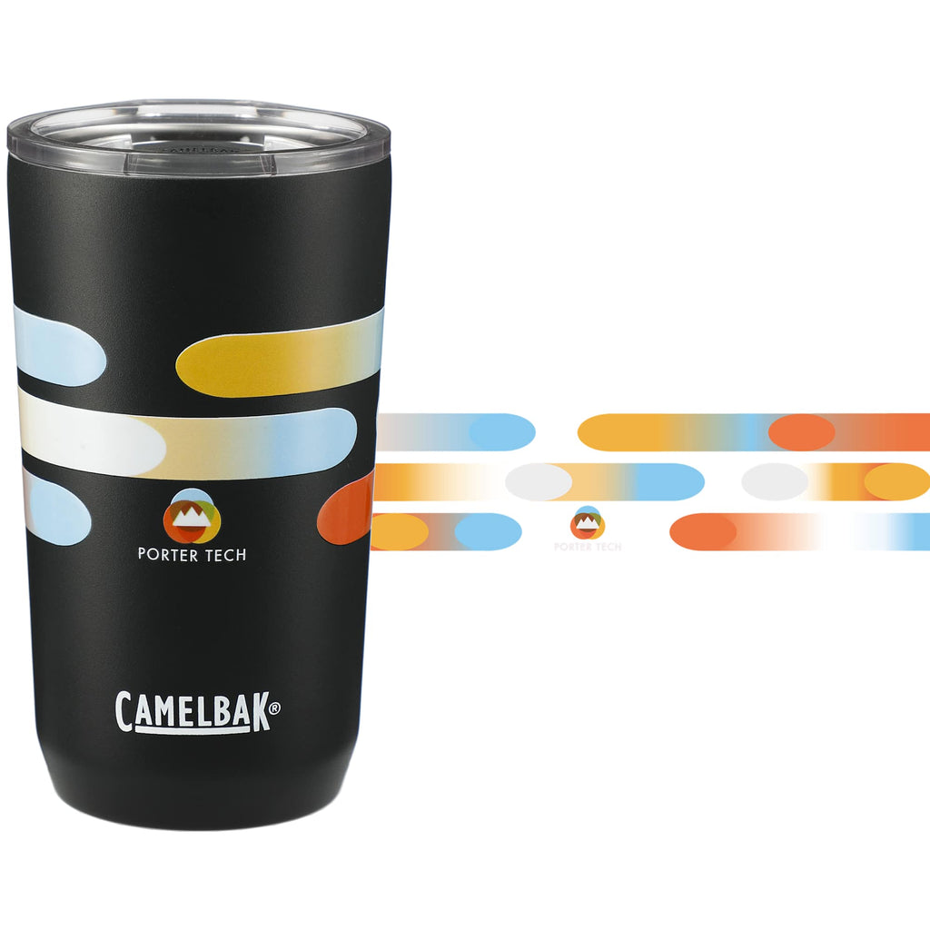 CamelBak Copper Insulated Tumbler, 16 oz Laser Engraving - Black - Front 2