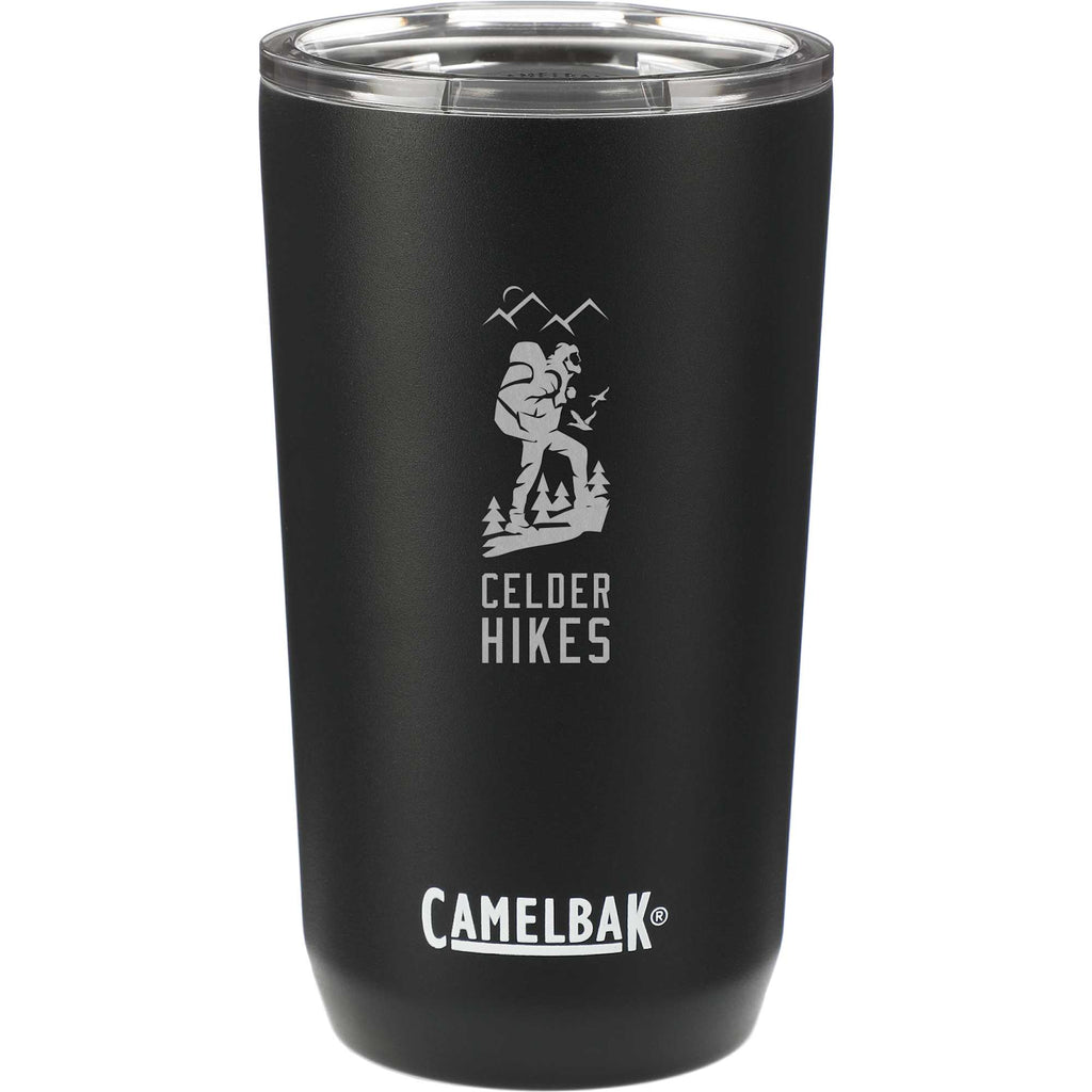 CamelBak Copper Insulated Tumbler, 16 oz Laser Engraving - Black - Front 3