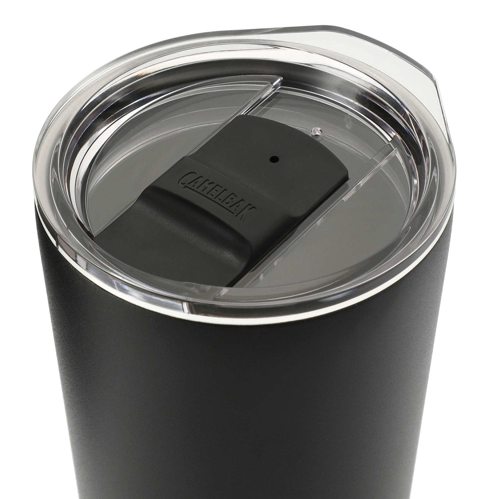 CamelBak Copper Insulated Tumbler, 16 oz Laser Engraving - Black - Top Closed