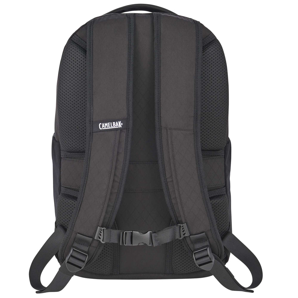 CamelBak Den Laptop Backpack, 15 Inch Embroidery - Black - Back