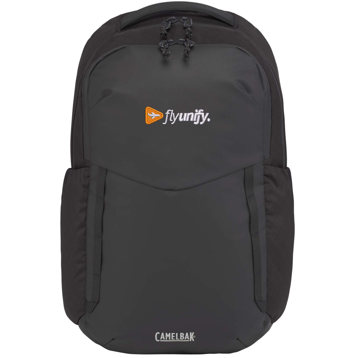 CamelBak Den Laptop Backpack, 15 Inch Embroidery - Black - Front
