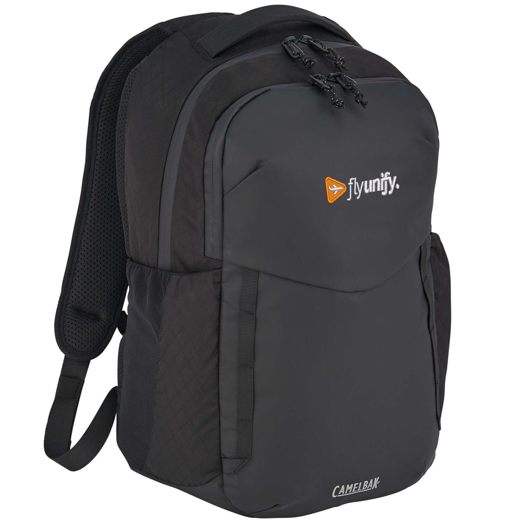 CamelBak Den Laptop Backpack, 15 Inch Embroidery - Black - Right Angle