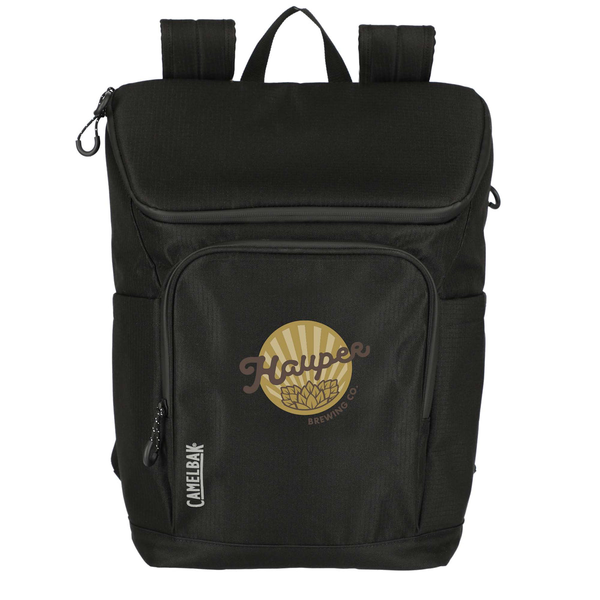 CamelBak Denali Recycled Backpack Cooler for 20 Cans Transfer - Black - Front