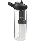 CamelBak Eddy+ Filter Bottle with LifeStraw, 20 oz - Clear - Back
