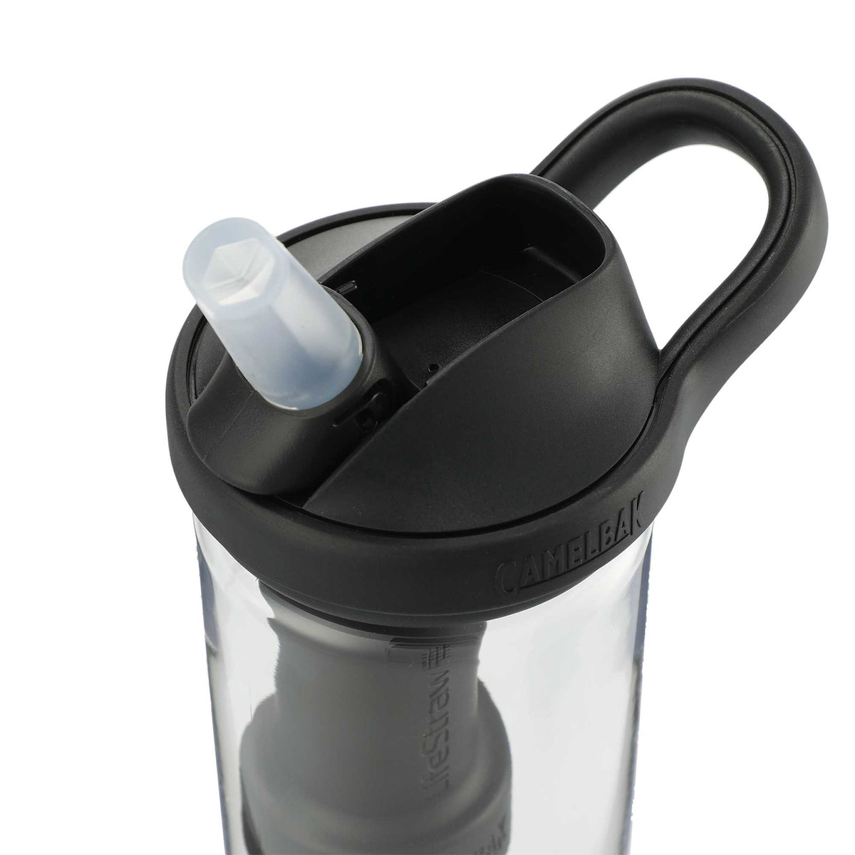 CamelBak Eddy+ Filter Bottle with LifeStraw, 20 oz - Clear - Right Angle