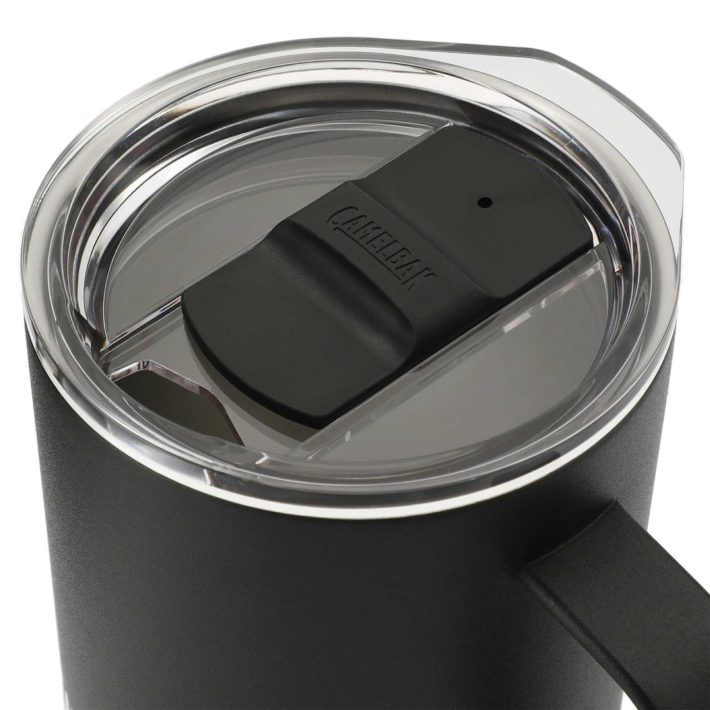 CamelBak Insulated Camp Mug, 12 oz - Black - Top Open