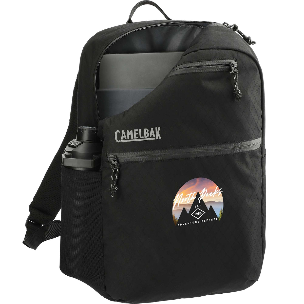CamelBak LAX Commuter Laptop Backpack, 15 Inch Transfer - Black - Photo 2