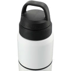 CamelBak MultiBev Bottle with Detachable Cup, 22 oz Full Color - White - Left Angle
