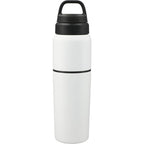 CamelBak MultiBev Bottle with Detachable Cup, 22 oz - White - Back