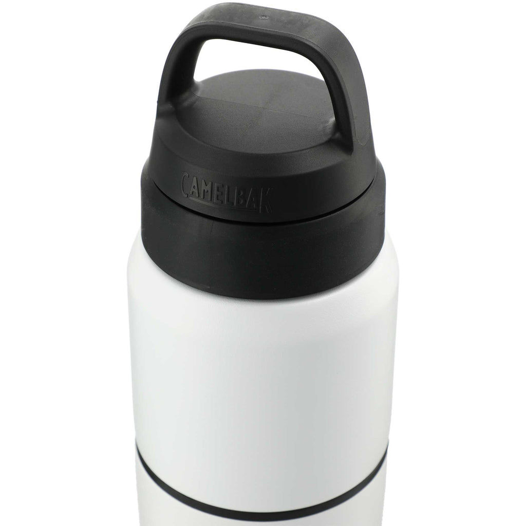 CamelBak MultiBev Bottle with Detachable Cup, 22 oz - White - Left Angle