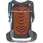 CamelBak Rim Runner X30 Hiking Pack, 70 oz Embroidery - Storm Gray - Back