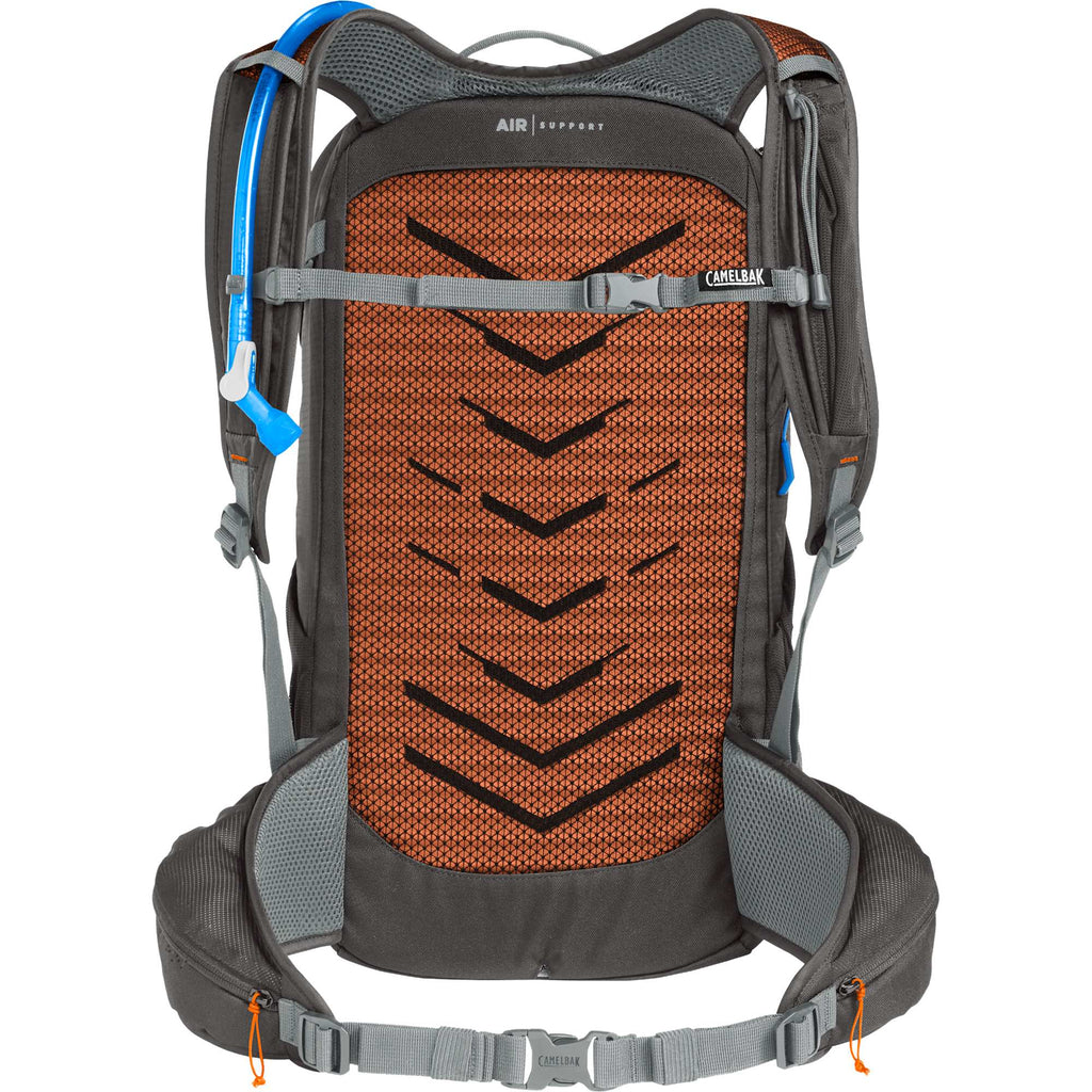 CamelBak Rim Runner X30 Hiking Pack, 70 oz Transfer - Storm Gray - Back