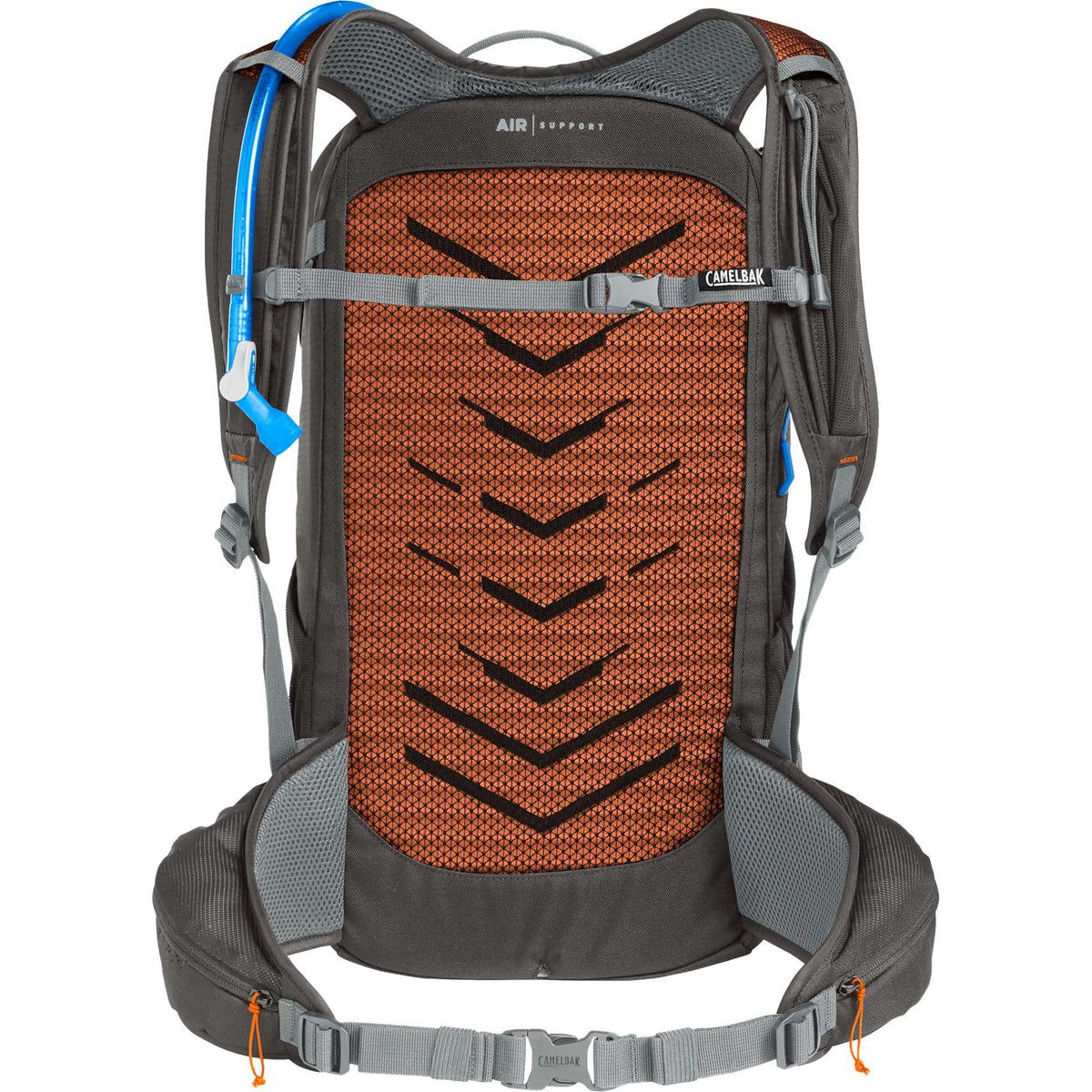 CamelBak Rim Runner X30 Hiking Pack, 70 oz Transfer - Storm Gray - Back