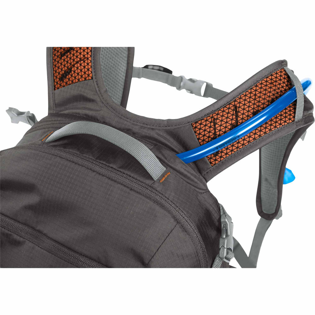 CamelBak Rim Runner X30 Hiking Pack, 70 oz Transfer - Storm Gray - Right Angle Top