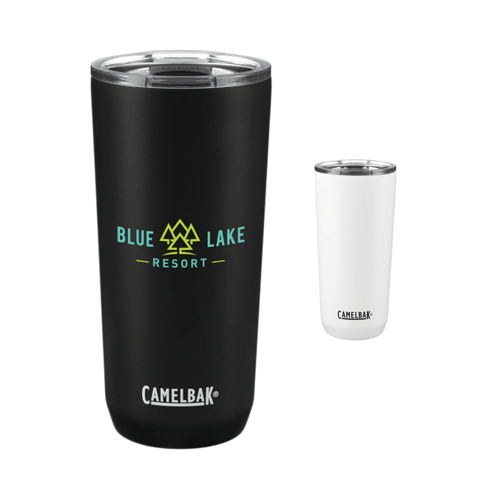 CamelBak Tapered Tumbler with Tri-Mode Lid, 20 oz - Black - Front Group