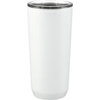 CamelBak Tapered Tumbler with Tri-Mode Lid, 20 oz - White - Back
