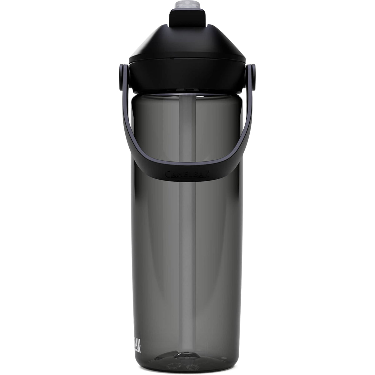 CamelBak Thrive Flip Straw Bottle, 20 oz Full Color - Charcoal - Back