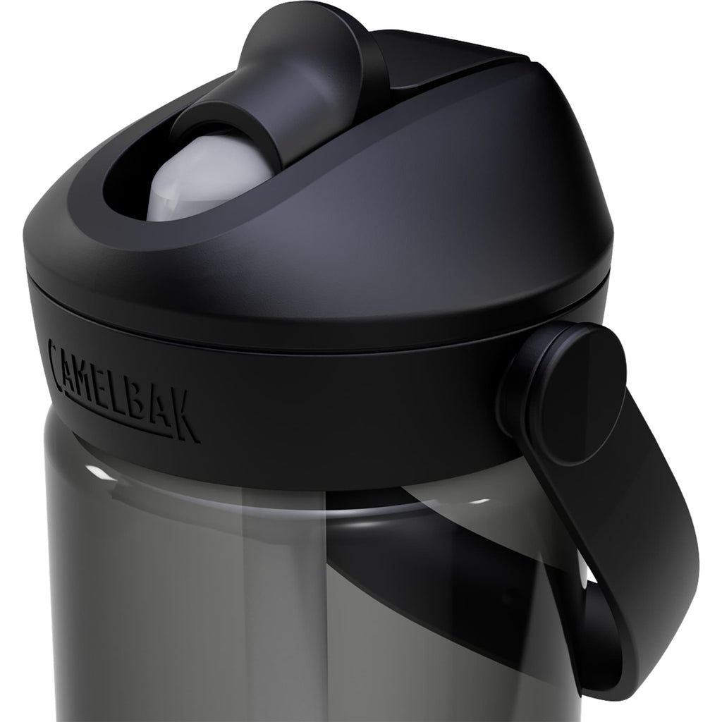 CamelBak Thrive Flip Straw Bottle, 20 oz Full Color - Charcoal - Left Angle 2