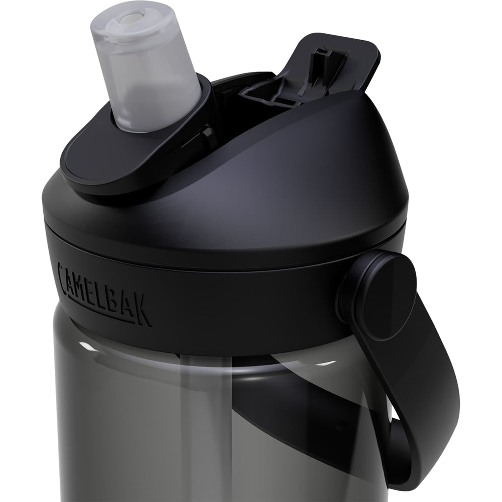 CamelBak Thrive Flip Straw Bottle, 20 oz Full Color - Charcoal - Left Angle