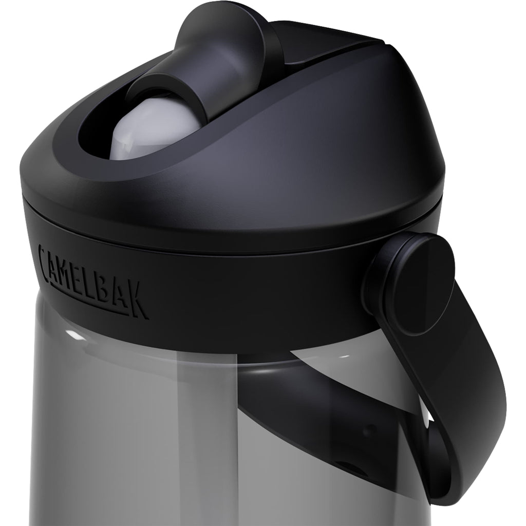 CamelBak Thrive Flip Straw Bottle, 25 oz - Charcoal - Left Angle 2