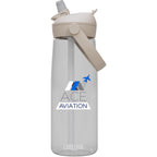 CamelBak Thrive Flip Straw Bottle, 25 oz Full Color - Clear - Front