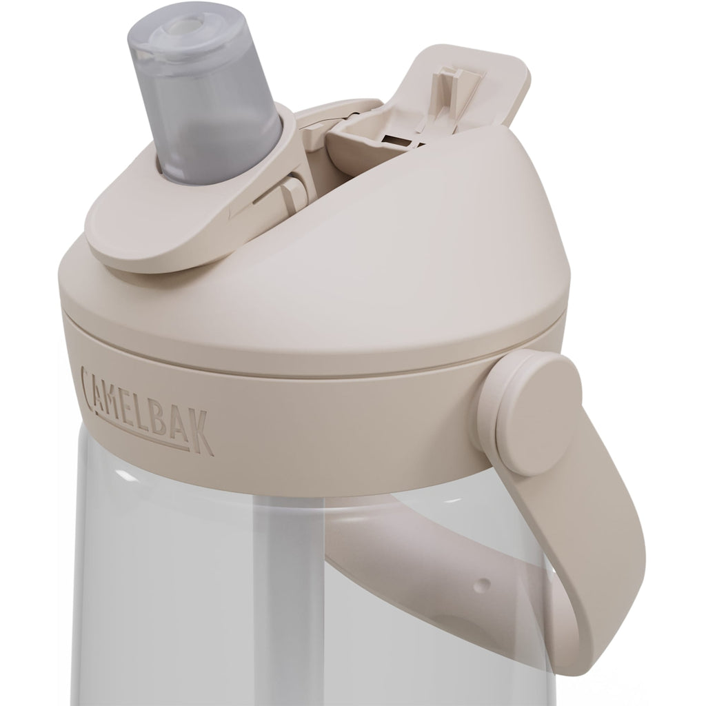 CamelBak Thrive Flip Straw Bottle, 25 oz Full Color - Clear - Left Angle 2