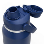 CamelBak Thrive Insulated Chug Bottle, 32 oz Full Color - Navy - Left Angle