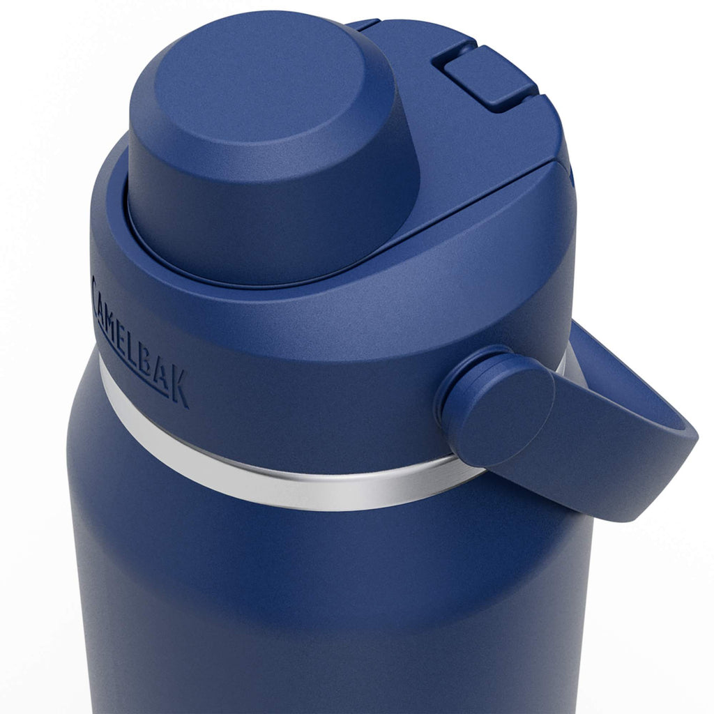 CamelBak Thrive Insulated Chug Bottle, 32 oz Laser Engraving - Navy - Left Angle 2