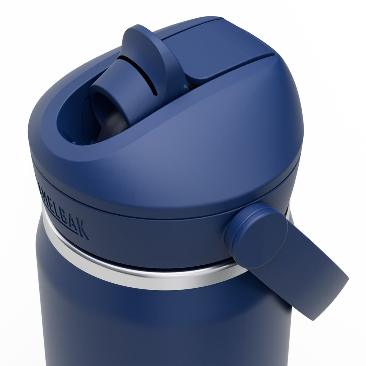 CamelBak Thrive Insulated Flip Straw Bottle, 20 oz Full Color - Navy - Right Angle