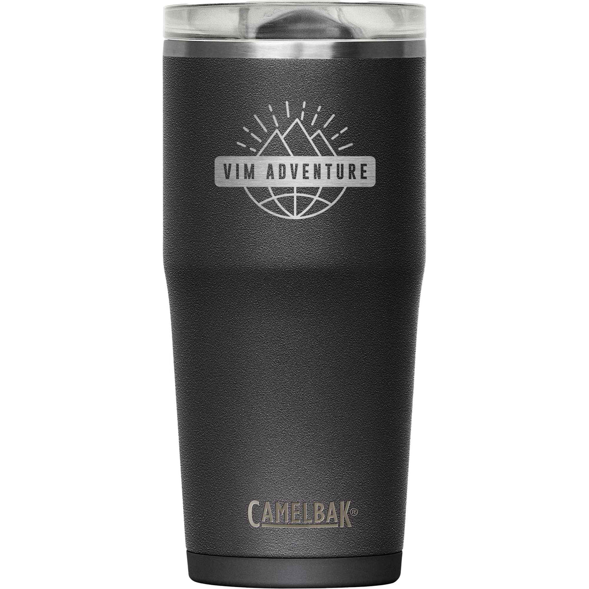 CamelBak Thrive Leak-Proof Tumbler, 20 oz Full Color - Black - Front