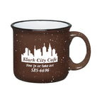 Campfire Mug, 15 oz Laser Engraving - Brown - Ceramic