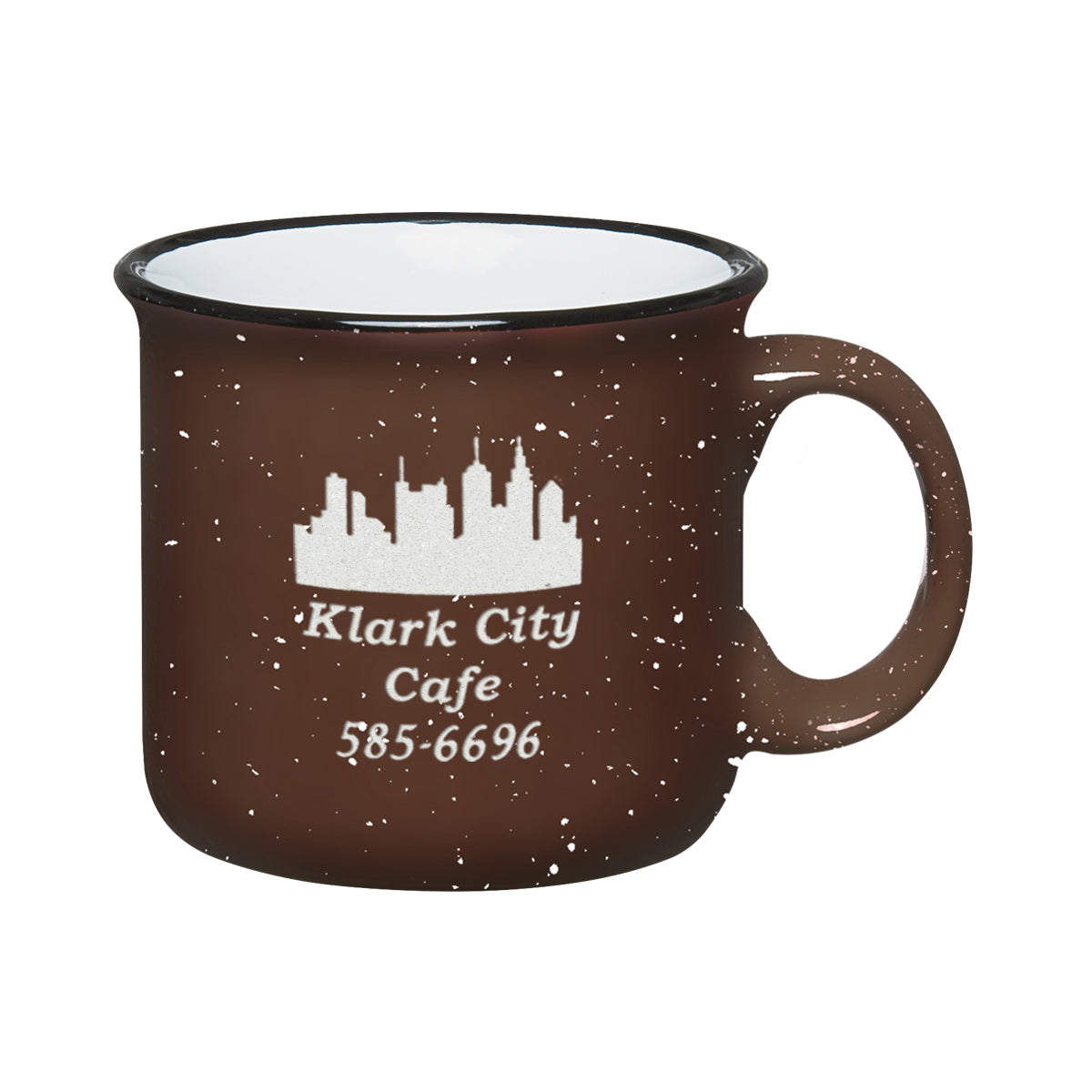 Campfire Mug, 15 oz Laser Engraving - Brown - Laser Engraving