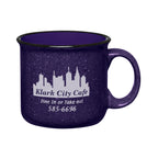 Campfire Mug, 15 oz Laser Engraving - Cobalt Blue - Ceramic