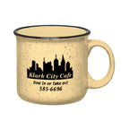 Campfire Mug, 15 oz Laser Engraving - Yellow - Ceramic