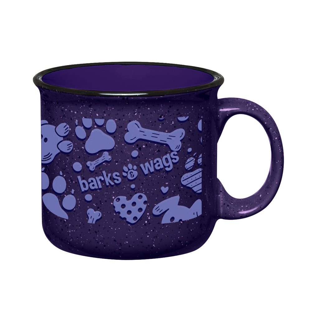 Campfire Mug in Full Color, 15 oz - Cobalt Blue - Megabrite