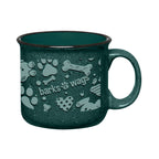 Campfire Mug in Full Color, 15 oz - Green - Megabrite