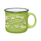 Campfire Mug in Full Color, 15 oz - Lime Green - Megabrite
