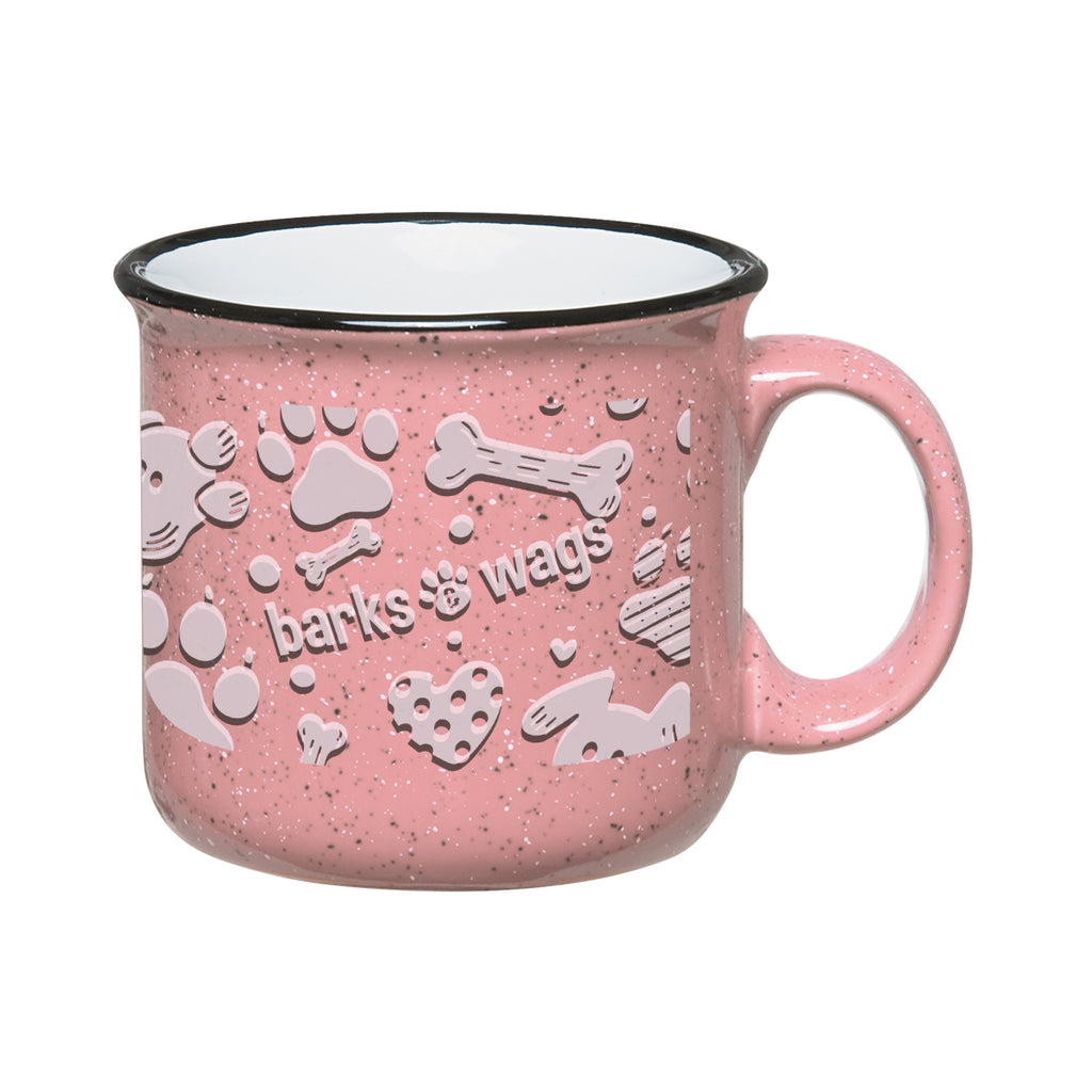 Campfire Mug in Full Color, 15 oz - Pink - Megabrite