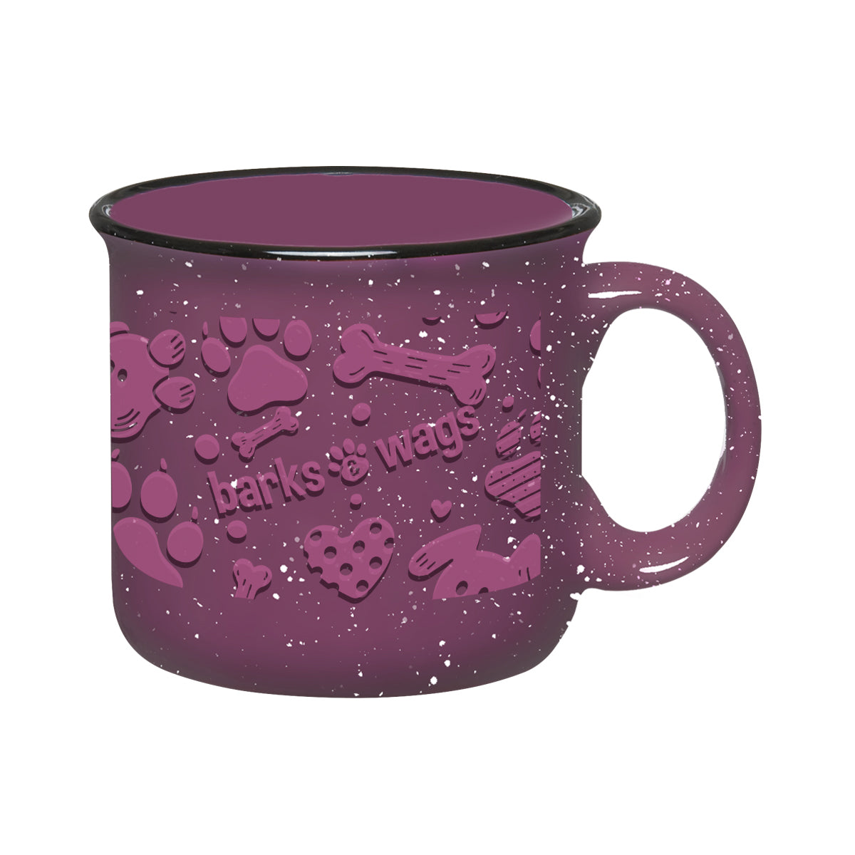Campfire Mug in Full Color, 15 oz - Purple - Megabrite