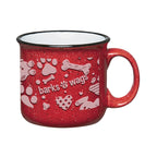 Campfire Mug in Full Color, 15 oz - Red - Megabrite