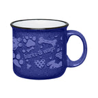 Campfire Mug in Full Color, 15 oz - Royal Blue - Megabrite