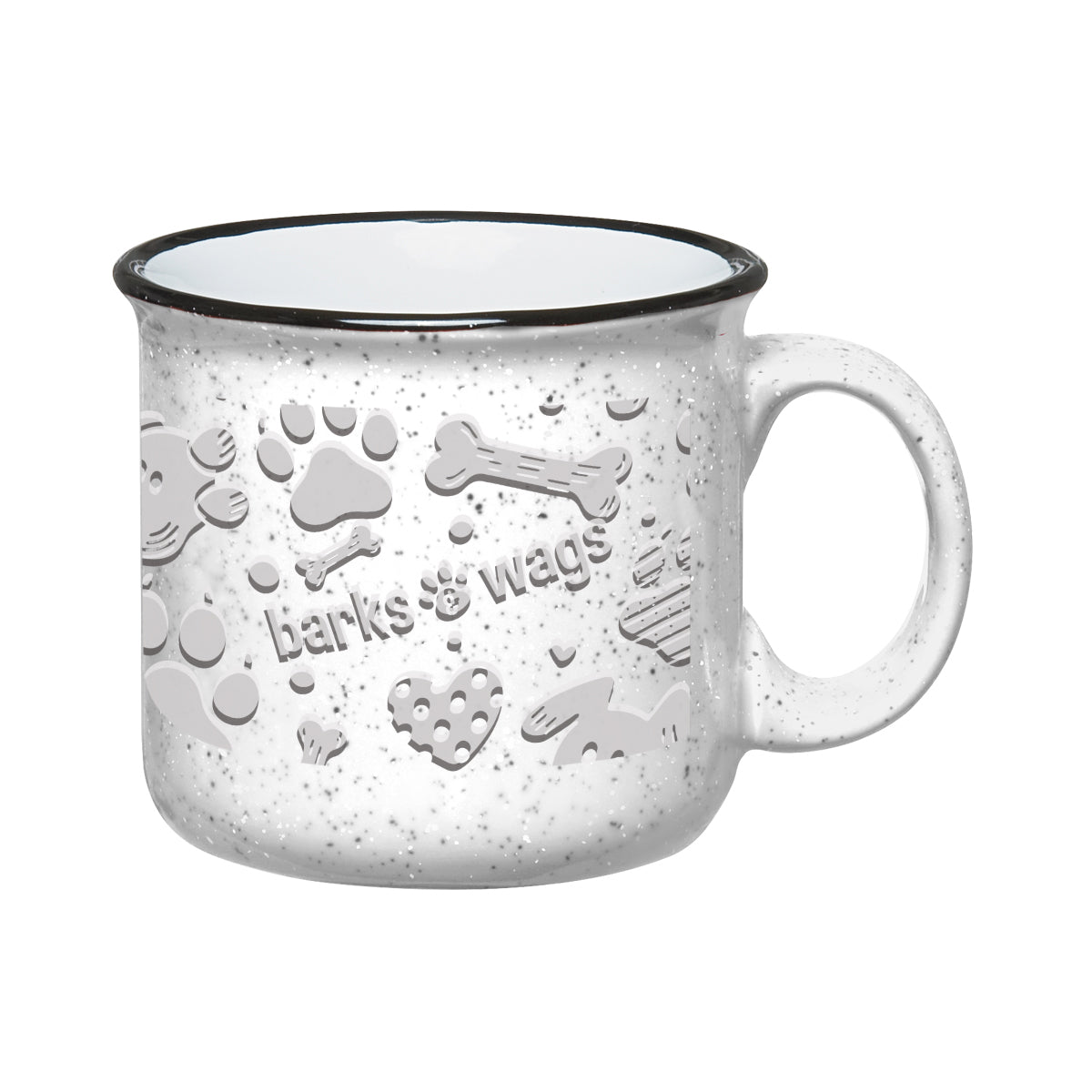 Campfire Mug in Full Color, 15 oz - White - Megabrite