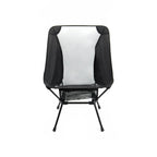 Campstead Folding Camping Chair in Recycled PET with Carry Bag - Black - View 1