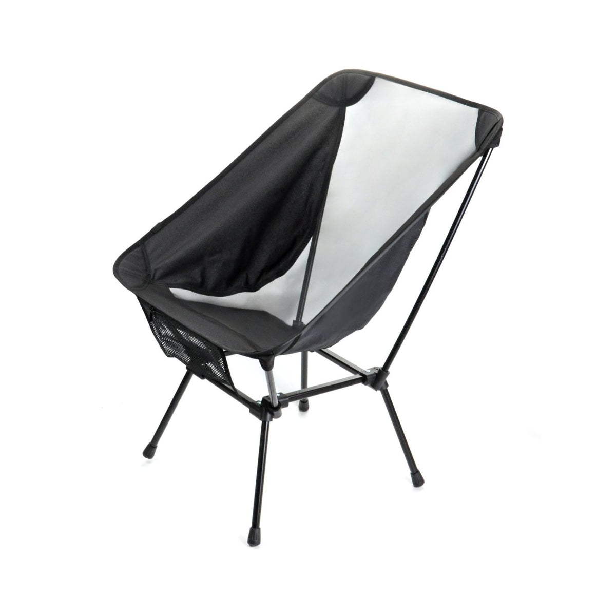 Campstead Folding Camping Chair in Recycled PET with Carry Bag - Black - View 2